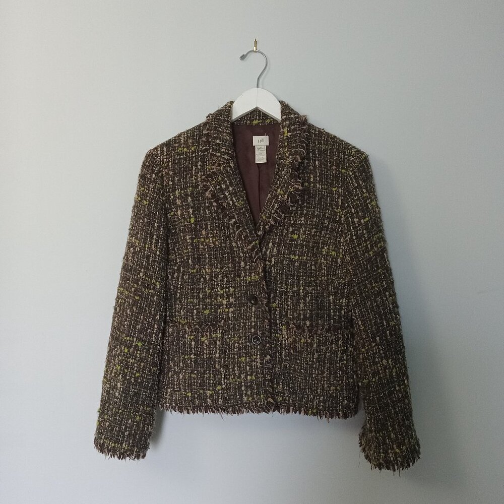J. JILL ~ Wool Tweed Blazer